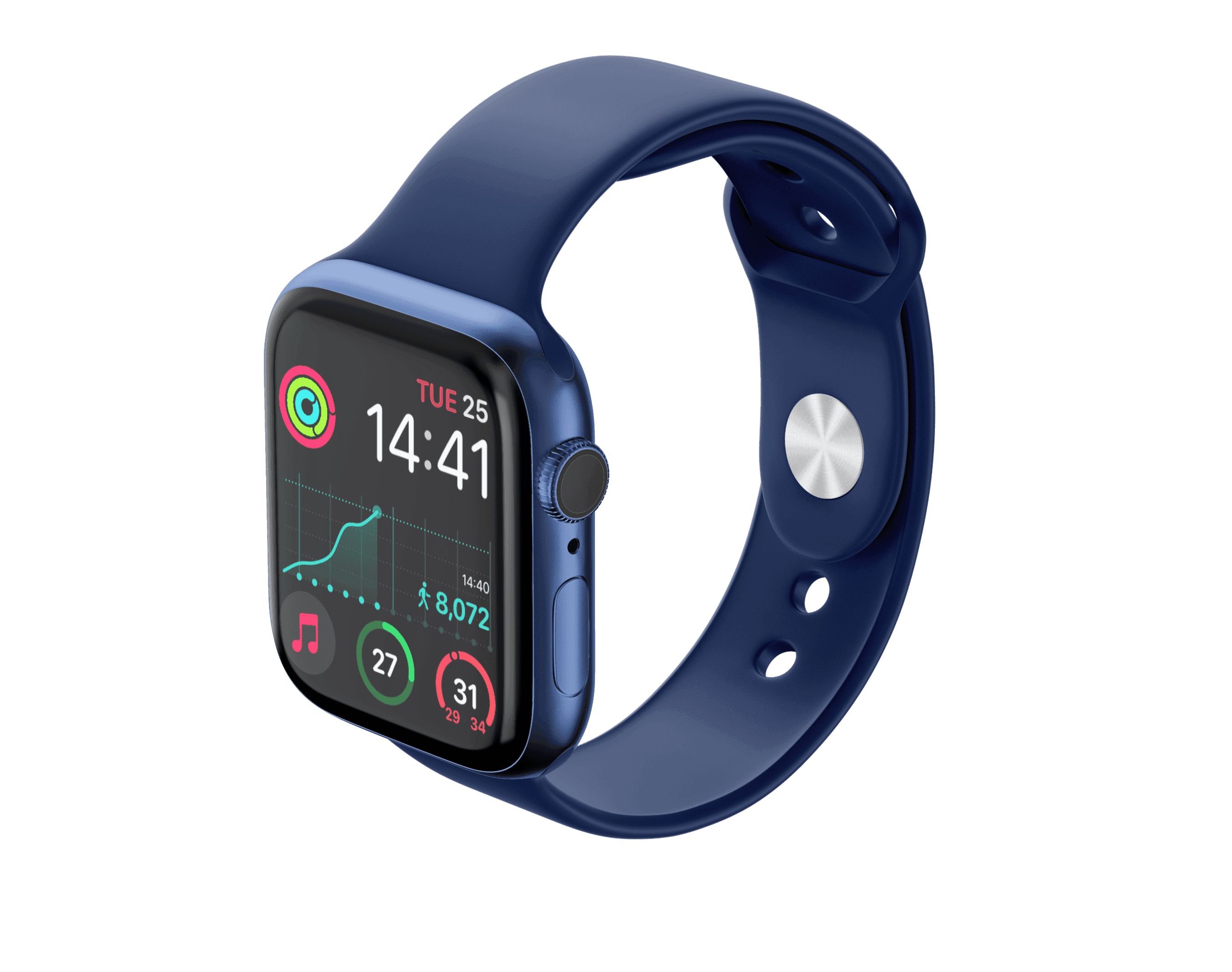Pasos de Steps Widget en dos esferas del Apple Watch junto a los widgets de la pantalla de bloqueo y de inicio del iPhone